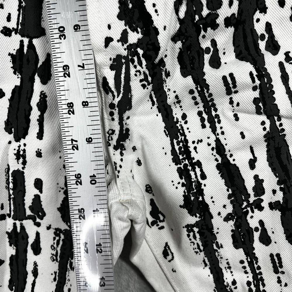 STMPĒD By Ryan Wilkes Jeans Mens 32 Vegas Outlaw Paint Drip Raw Hem StreetWear - Picture 3 of 11